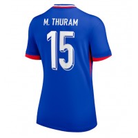 Fotbalové Dres Francie Marcus Thuram #15 Dámské Domácí ME 2024 Krátký Rukáv